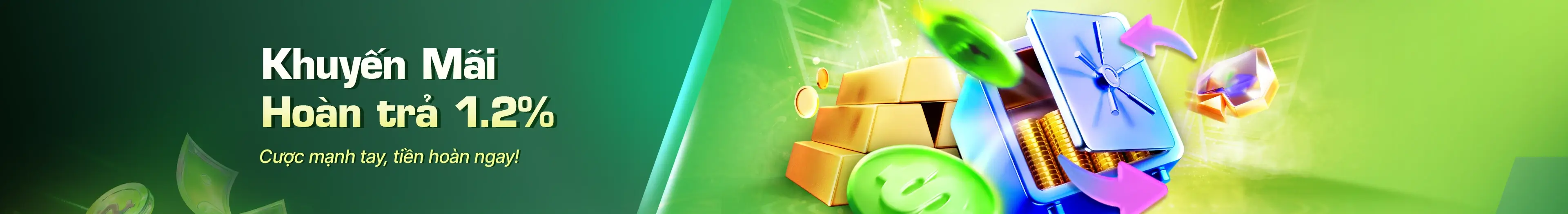 Khuyến mãi hoàn trả 1.2%
